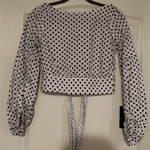 Zara size s crop blouse - Picture 4 of 14